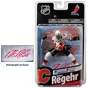 NHL Series 24 Robyn Regehr Action Figure with Autograph